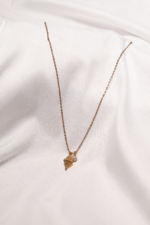 Κολιέ Χρυσό με Λεπτομέρεια - Image 2