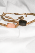 Πλεκτό Βραχιόλι Ροζ - Image 3