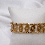 Πλεκτό Χρυσό Βραχιόλι