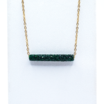 Κολιέ Με Στράς Πράσινο