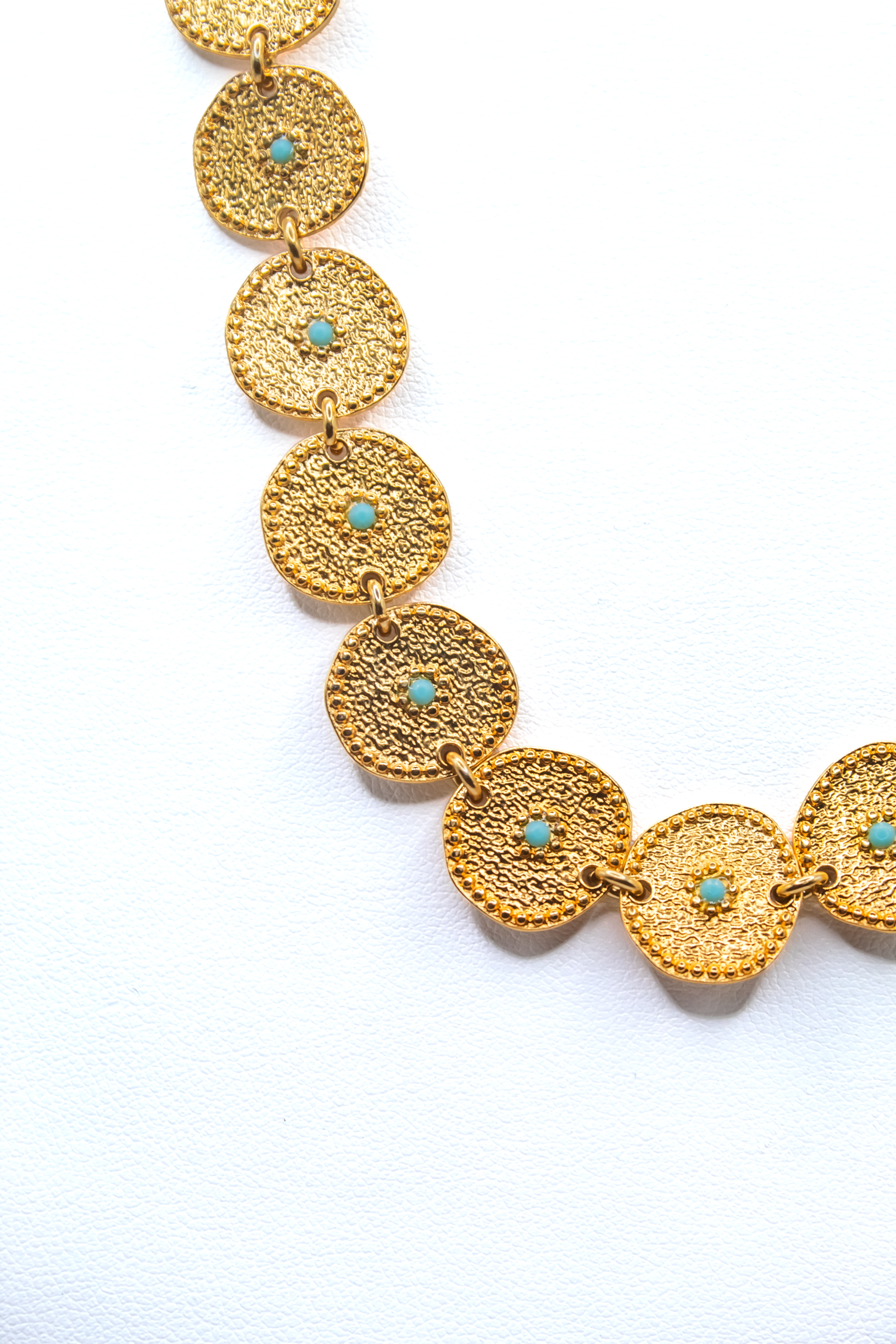 IMG_7876 Κολιέ με Τιρκουάζ Λεπτομέρειες - Image 1