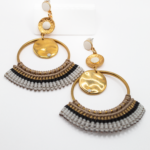 Σκουλαρίκια ( Γκρι)