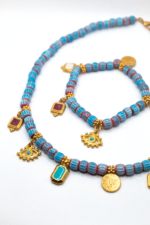 Τιρκουάζ Βραχιόλι με Λεπτομέριες - Image 3