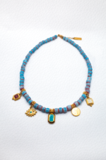 Τιρκουάζ Κολιέ με Λεπτομέριες - Image 2