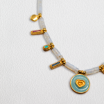 Κολιέ Καρδιά με Λεπτομέριες