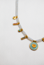 Κολιέ Καρδιά με Λεπτομέριες