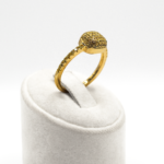 Επίχρυσο Ασημένιο Δαχτυλίδι 925