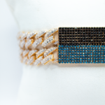 Ασημένιο Βραχιόλι 925 με Μαύρο Ζιργκόν